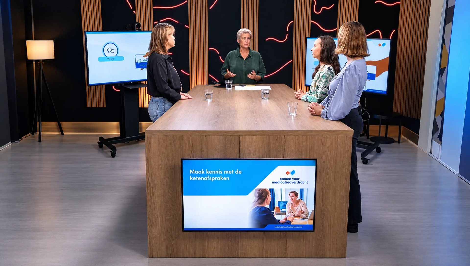 LIVE WEBINAR voor Nictiz: Webinar over ketenafspraken in het medicatieproces — productie door Studio Zeestroom